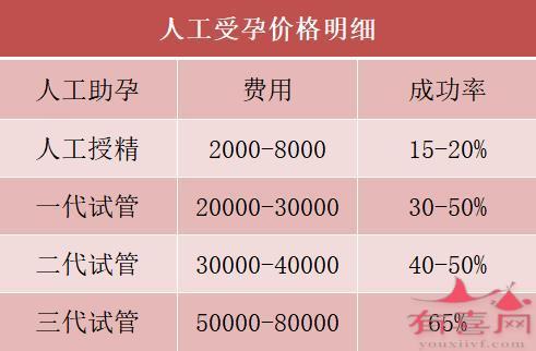 代孕手术得多少费用